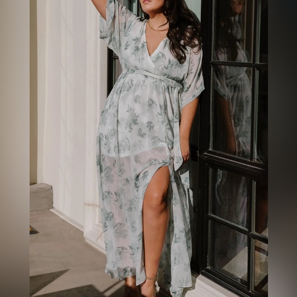 NWT Baltic Born flowy floral maxi dress - Picture 1 of 5
